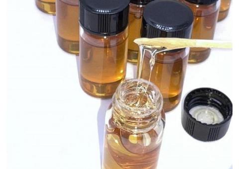 Clear Golden BHO Honey Oil